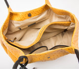 Naomi - Yellow Vegan Leather Tote Bag from Gunas New York
