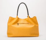 Naomi - Yellow Vegan Leather Tote Bag from Gunas New York