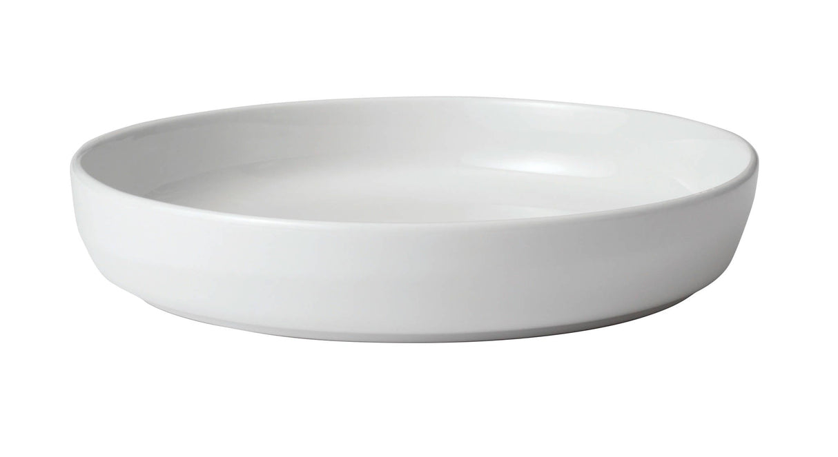 Libbey Austin 10-inch Porcelain Coupe Dinner Plate, Set of 4, White from Libbey