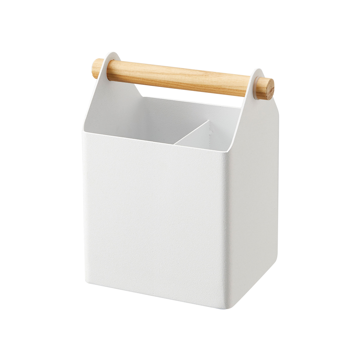 Pen + Desk Organizer - Two Sizes - Steel + Wood from Yamazaki Home
