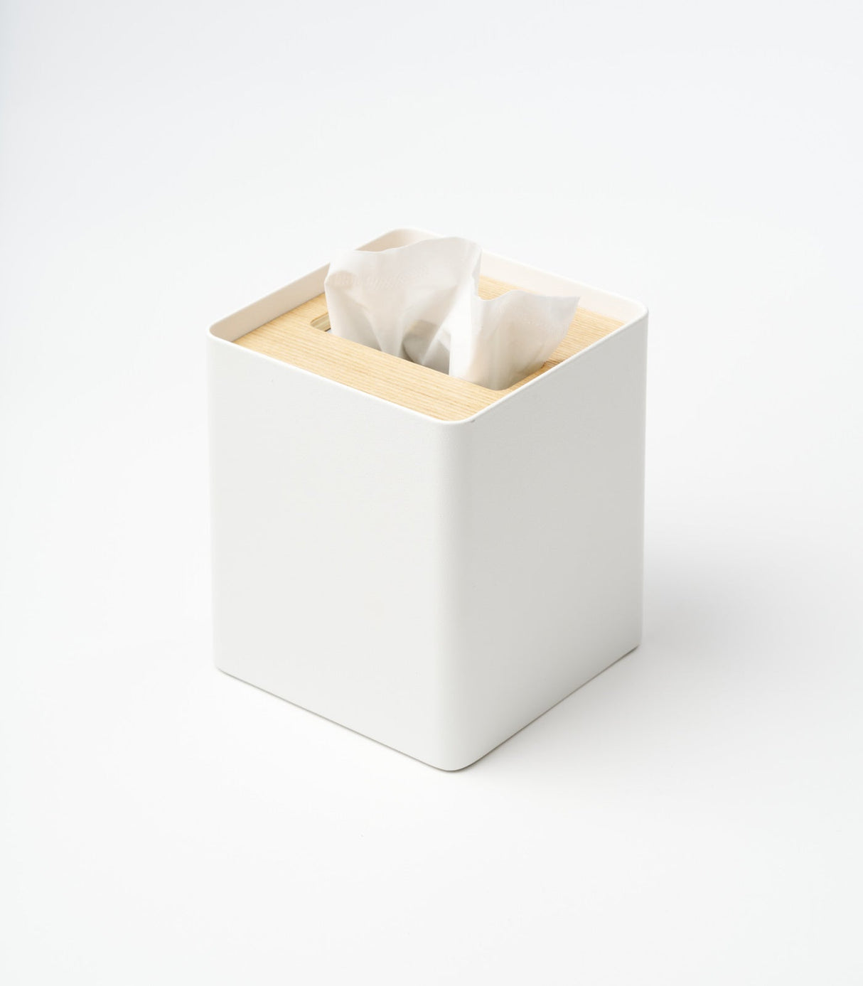 Tissue Box Cover - Square - Steel from Yamazaki Home