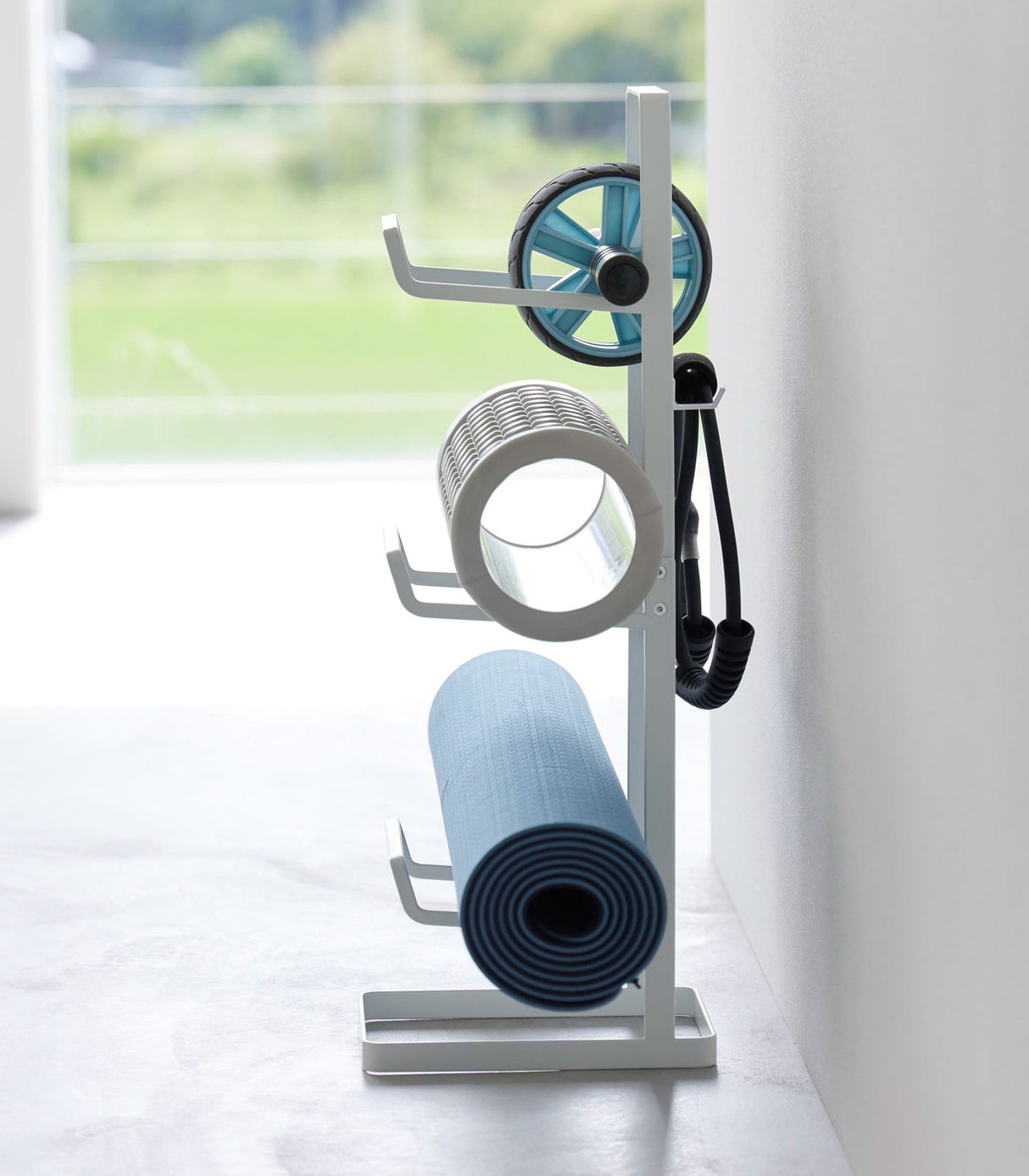 Fitness Equipment Storage Rack - Steel from Yamazaki Home