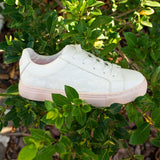 Miss Ari Hearts Sneaker in White - Kids from Yosi Samra