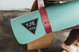 Hemlock Yoga Strap – Multicolor Stretching Strap w/ Metal Buckles from Yune Yoga
