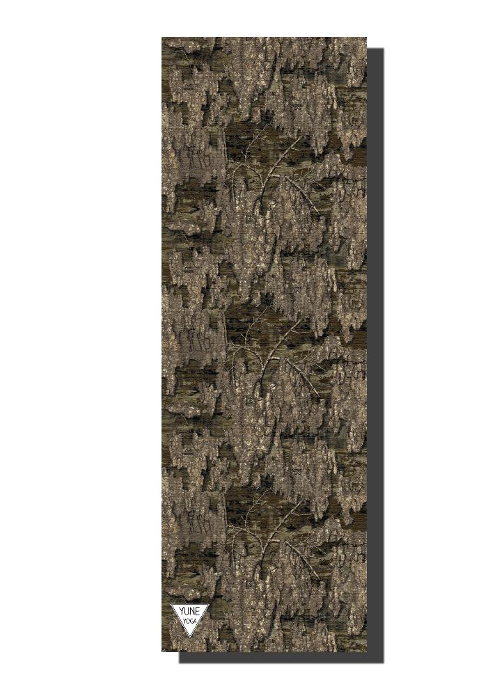 Realtree x Yune Yoga Timber Camo Yoga Mat – Eco-Friendly, Non-Slip 6mm PER Mat for All Levels | from Yune Yoga