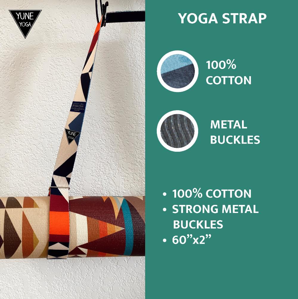 Yoga Strap Pendleton Fire Legend from Yune Yoga