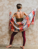 Yoga Towel | Lightweight | Turquoise | Silicon Non Slip Nubs | Microfiber | from Yune Yoga | Tucson Turquoise