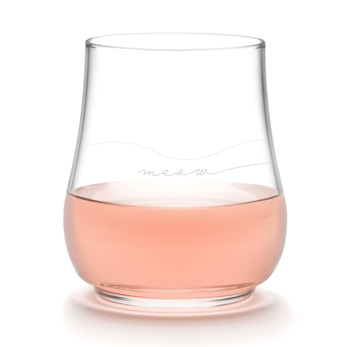 Libbey Modern Pets Meow All-Purpose Glasses, 17-ounce, Set of 4 from Libbey