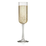 Libbey Paneled Champagne Flute Glasses, 7.5-ounce, Set of 4 from Libbey