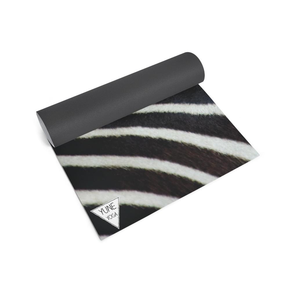 Zebra Stripe Eco-Friendly Yoga Mat – 6mm Cushioned, Non-Slip | Yune from Yune Yoga