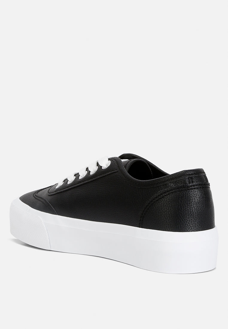 Zenda Chunky Flatform Sneakers from London Rag International
