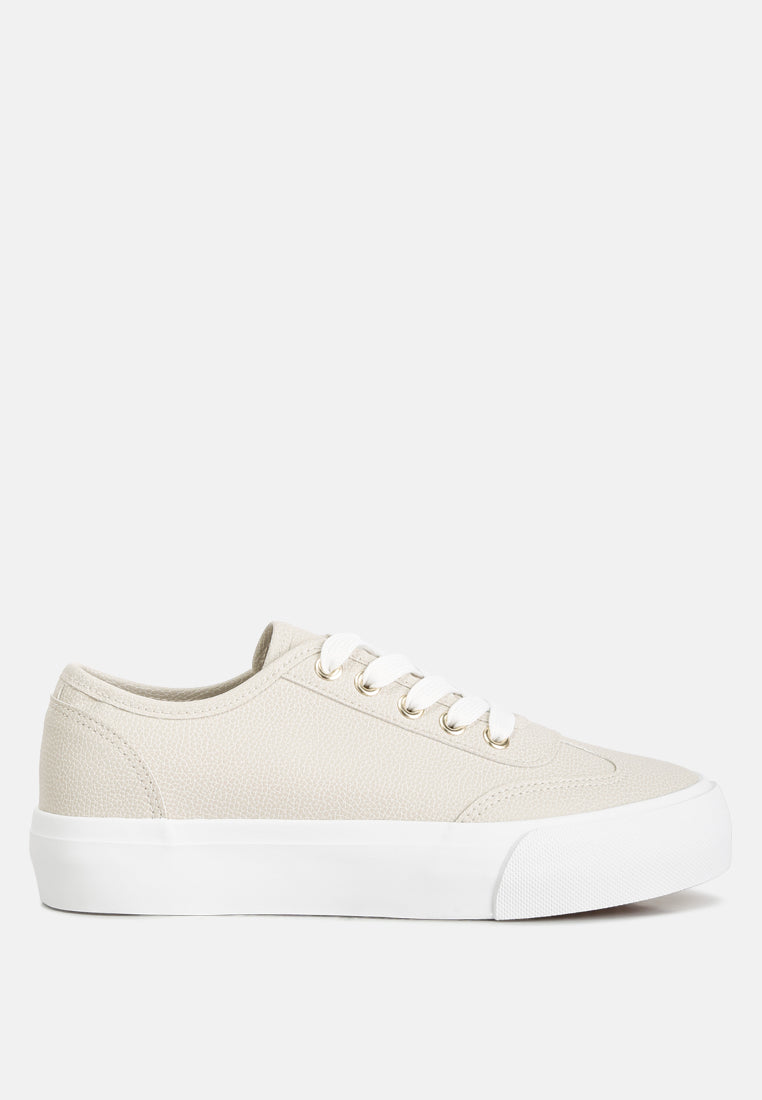 Zenda Chunky Flatform Sneakers from London Rag International