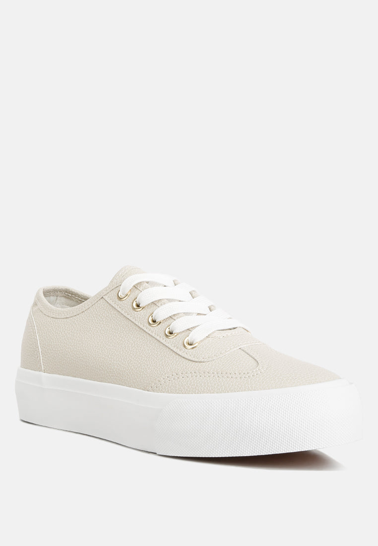 Zenda Chunky Flatform Sneakers from London Rag International