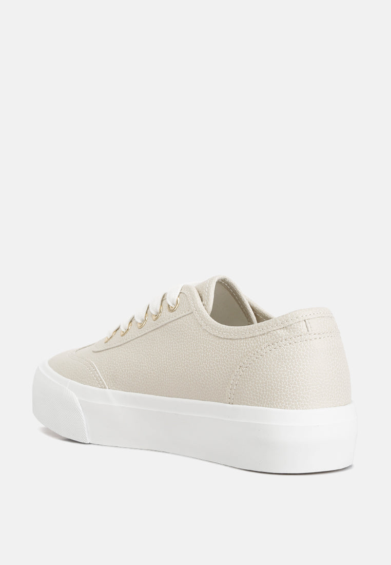 Zenda Chunky Flatform Sneakers from London Rag International