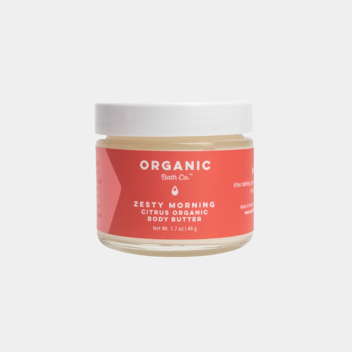 Zesty Morning Organic Body Butter from Organic Bath Co.