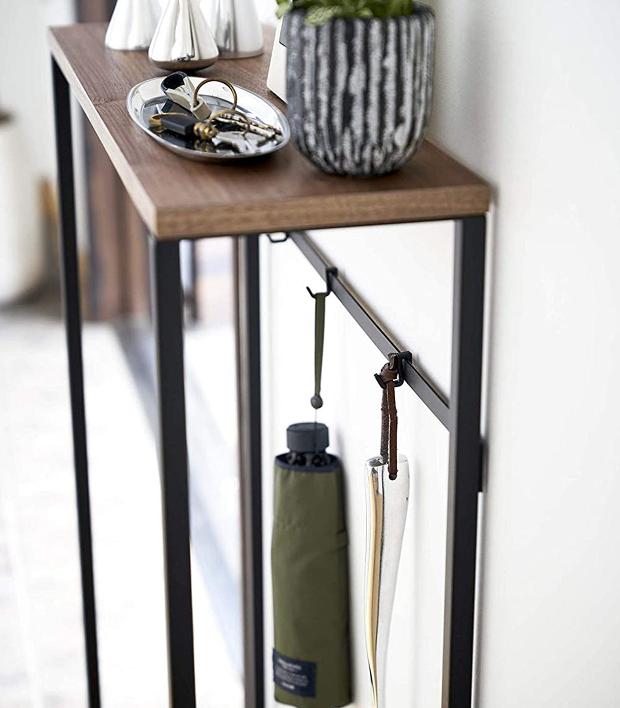 Narrow Entryway Console Table (32" H)  - Steel from Yamazaki Home