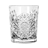 Libbey Hobstar Double Old Fashioned Glasses, 12-ounce, Clear, Set of 4 from Libbey