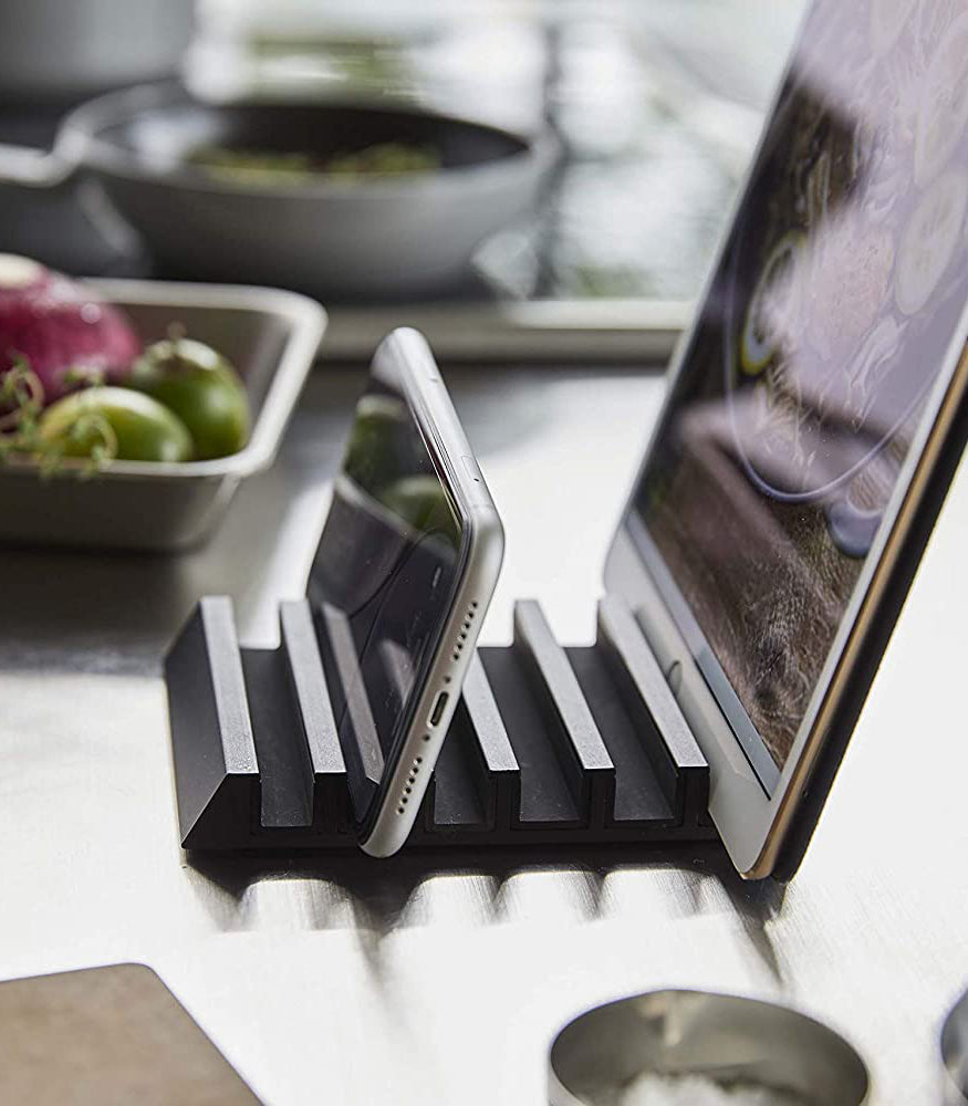 Phone & Tablet Stand - Aluminum - Aluminum from Yamazaki Home