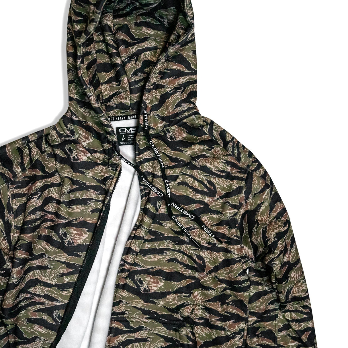 Men's Zipped Up Hoodie V2.0 from Combat Iron Apparel