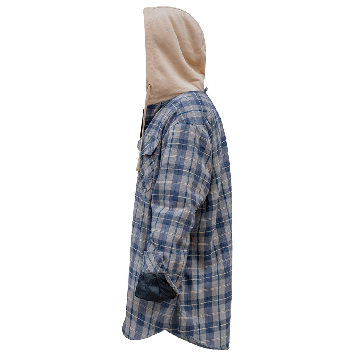 Frontier Zip Flannel with hood from Combat Iron Apparel
