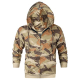 Men's Full-Zip Hoodie from Combat Iron Apparel