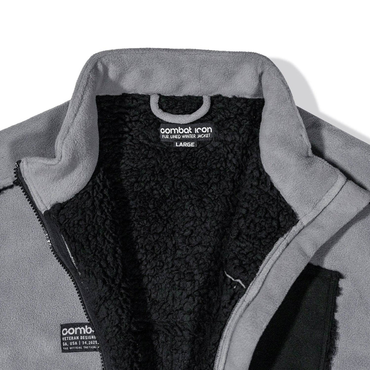 Expedition Plush Lined Men's Winter Jacket from Combat Iron Apparel