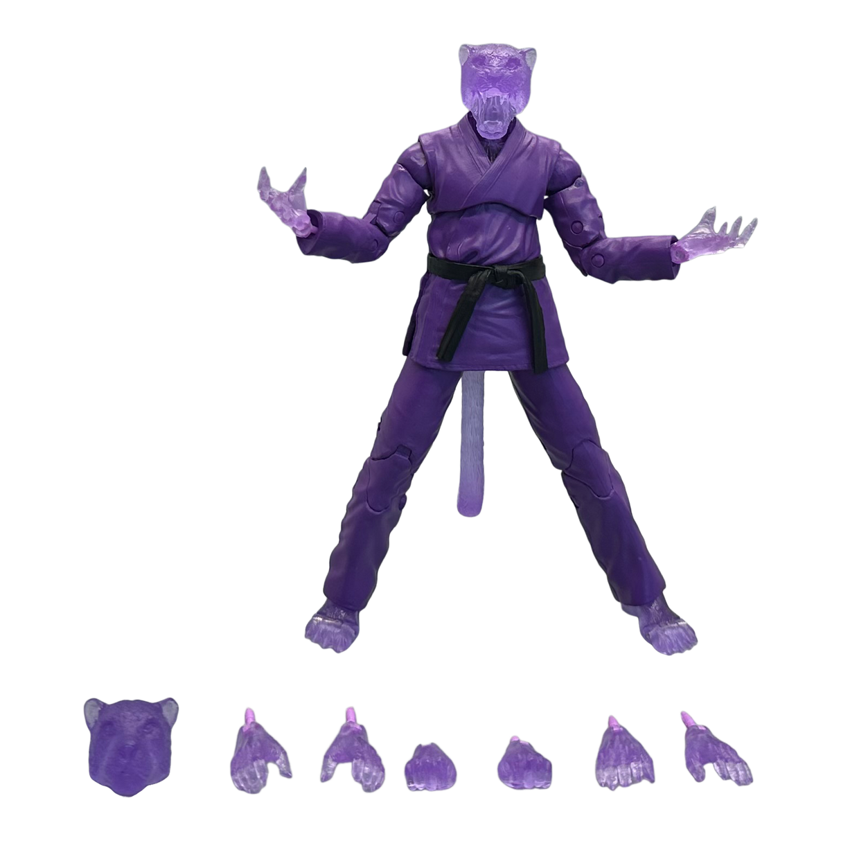 Zoo Jitsu Fighters Paulo the Panther Action Figure from Icon Heroes