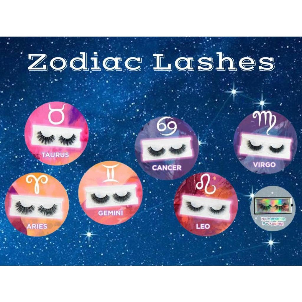 Zodiac Faux Mink Lashes Eyelashes from Prolux Cosmetics