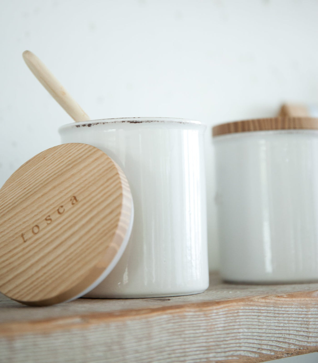 Ceramic Canister - Four Styles from Yamazaki Home