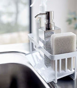 Sponge & Bottle Holder - Steel from Yamazaki Home