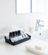 Vanity Tray - Angled - Two Sizes - Steel from Yamazaki Home