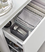 Stackable Clear Organizers [Set of 2] - Four Sizes from Yamazaki Home