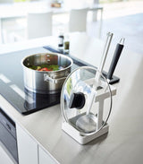 Lid & Ladle Stand - Large from Yamazaki Home