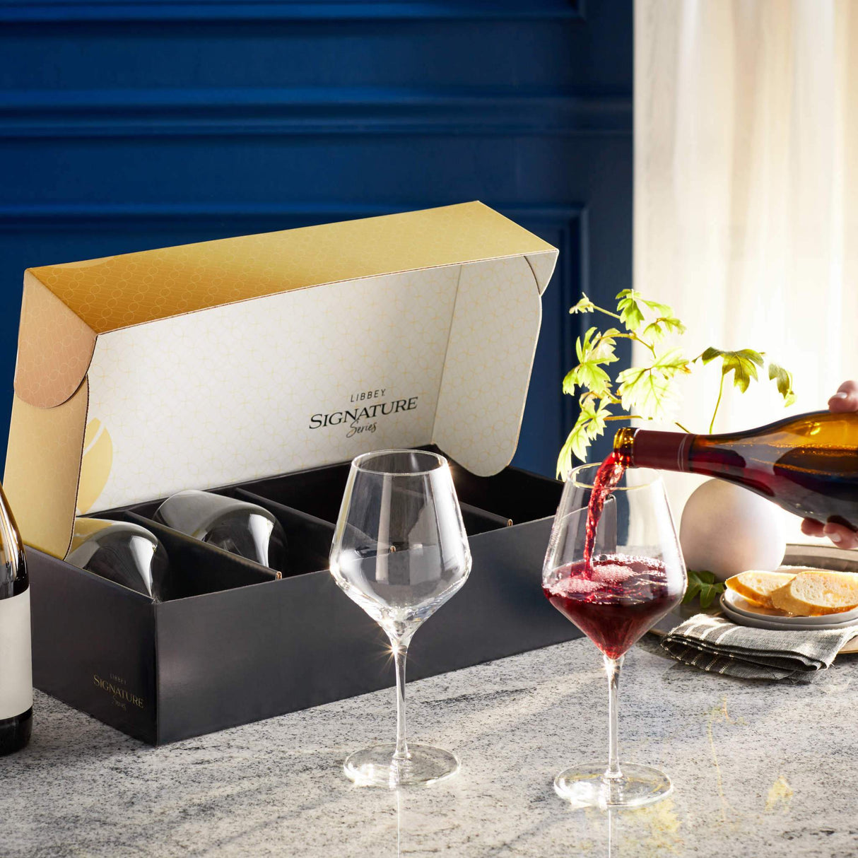 Libbey Signature Greenwich Red Wine Gift Set of 4, 24-ounce from Libbey