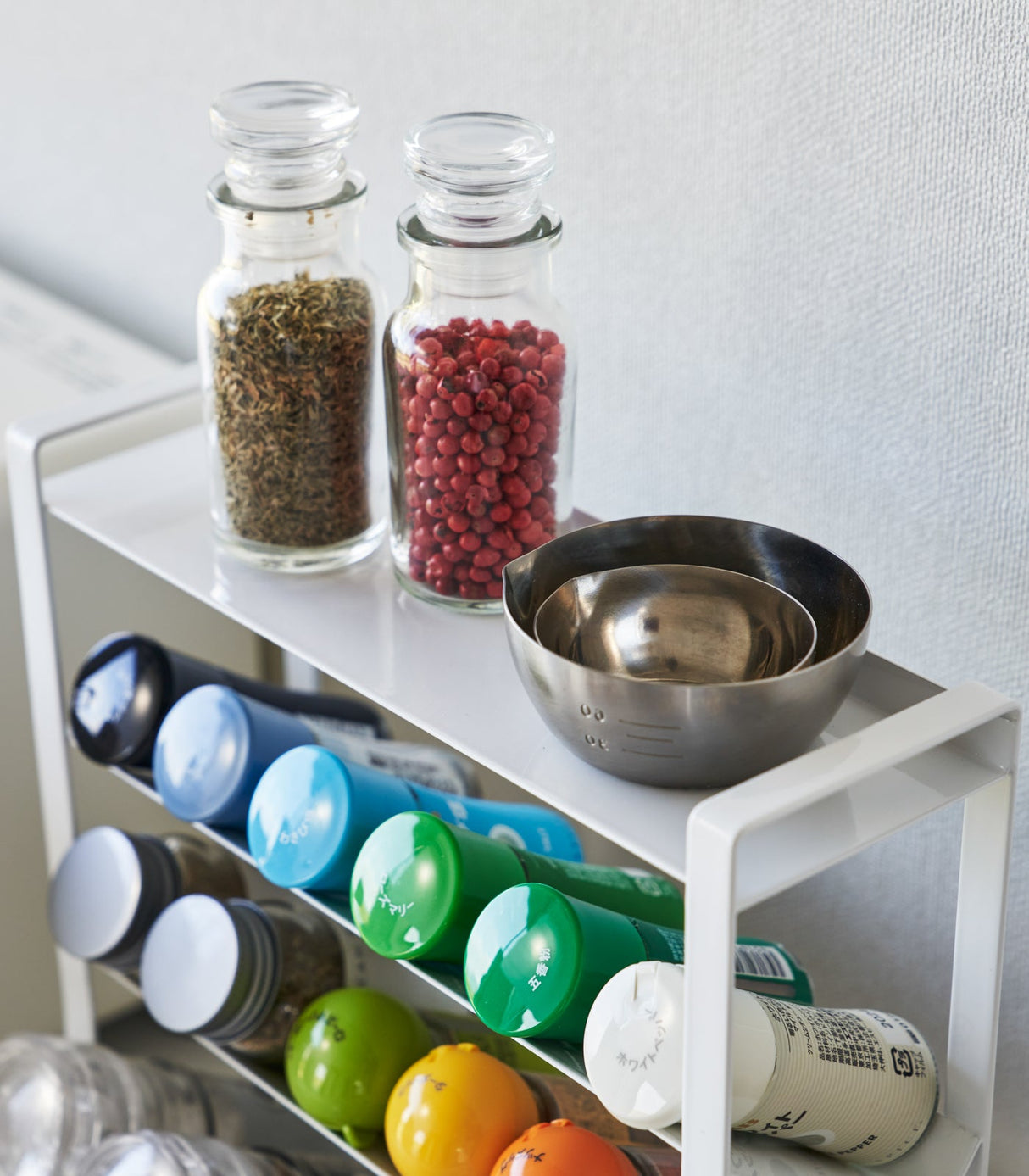 Four-Tier Slim Spice Rack - Steel from Yamazaki Home