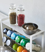 Four-Tier Slim Spice Rack - Steel from Yamazaki Home